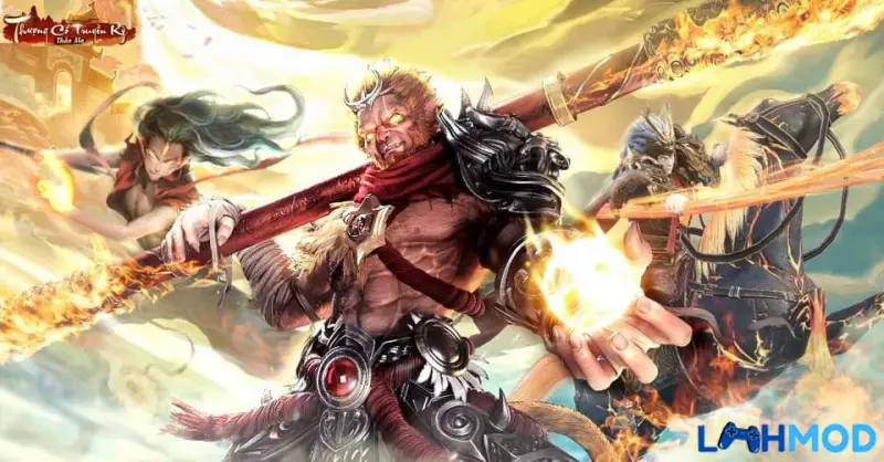 Ảnh 2 của Tải Thượng Cổ Truyền Kỳ: Thần Ma Apk 1.0.12 cho Android Cảnh chiến đấu trong Thượng Cổ Truyền Kỳ Thần Ma với các hiệu ứng kỹ năng rực rỡ