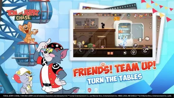 Ảnh 5 của Tải game Tom và Jerry: Chase MOD APK 5.3.36 (Premium / Unlimited) cho Android iOS Tom và Jerry sẵn sàng cho cuộc đối đầu