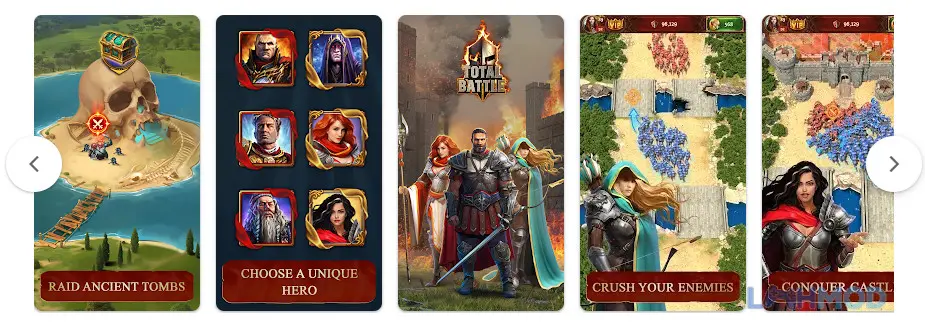 Ảnh 4 của Tải Total Battle War Strategy Apk 309.0.2052-arm64-v8a cho Android iOs Khám phá thế giới mở trong Total Battle War Strategy