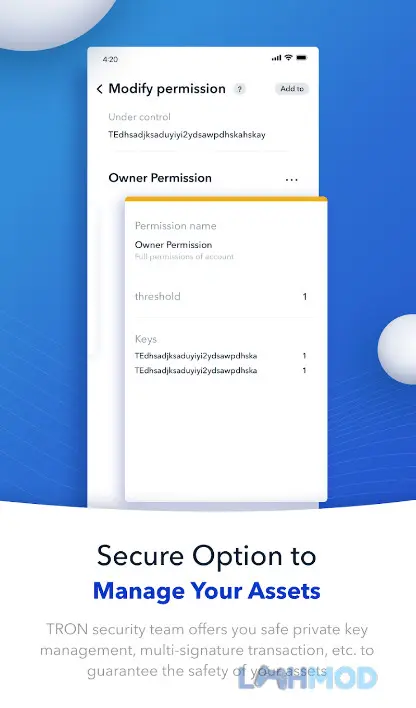 Ảnh 3 của Tải TronLink Apk 4.13.8 cho Android iOs TronLink tăng cường bảo mật cho người dùng TRON Blockchain