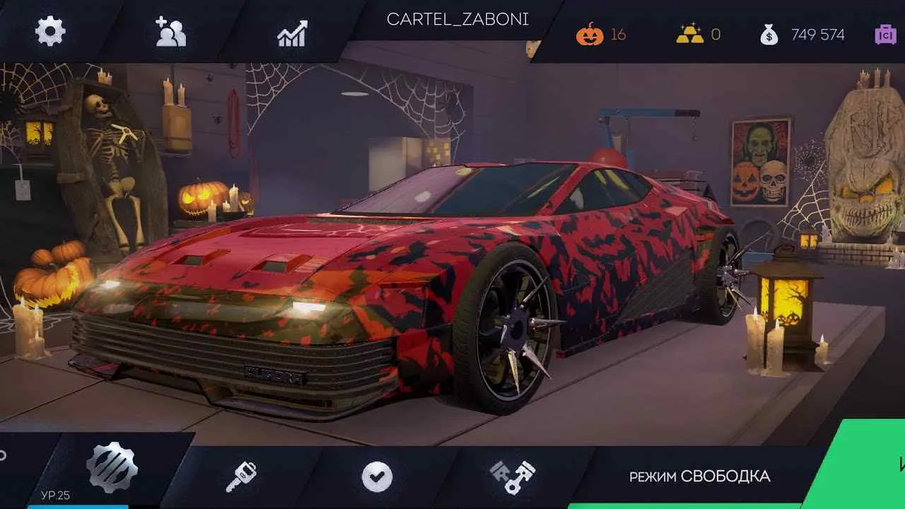 Ảnh 2 của Tải game Tuning Club Online Squid Game Mod APK 2.0183 (Mở Khoá) Chiếc xe đua tùy chỉnh với động cơ mạnh mẽ đang trên đường đua