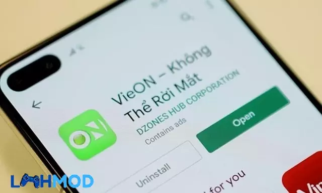 Ảnh 2 của Tải ứng dụng VieON Apk 30.3.4 cho Android, IOS Giao diện chính của VieON hiển thị kho nội dung đa dạng