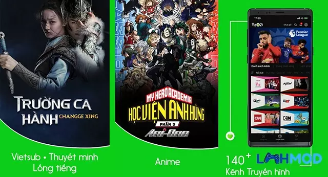 Ảnh 4 của Tải ứng dụng VieON Apk 30.3.4 cho Android, IOS Góc nhìn cận cảnh các tính năng độc quyền và chương trình đặc sắc của VieON