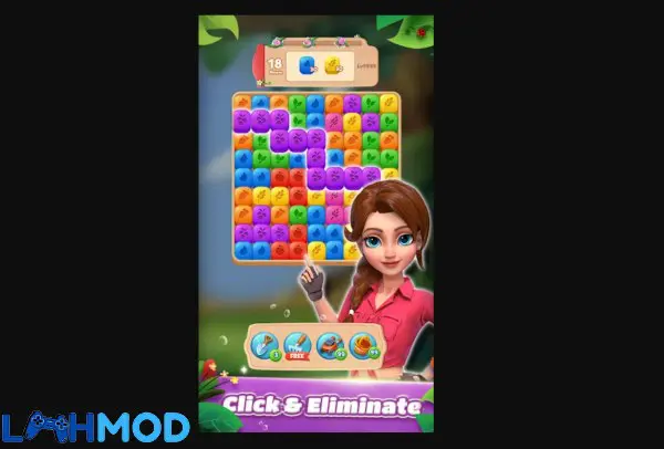 Ảnh 4 của Tải Village Saga APK 1.2.1 cho Android iOS Cảnh quan toàn thành phố vào ban ngày với các công trình kiến trúc đa dạng