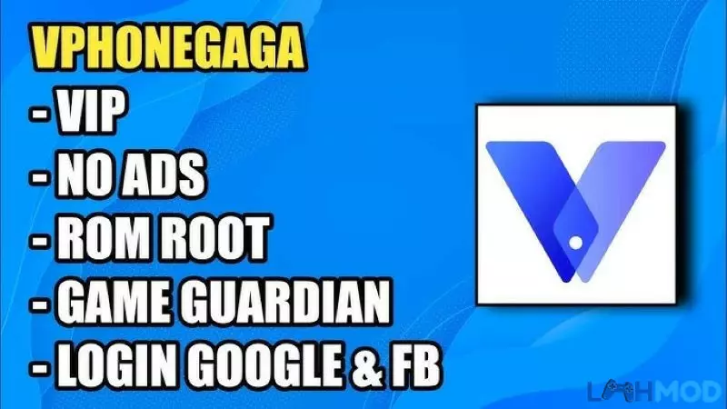 Ảnh 3 của Tải VPhoneGaga Mod Apk 4.12.3 (Mở khóa Premium) Màn hình cài đặt VPhoneGaga hiển thị các tùy chọn của bản mod