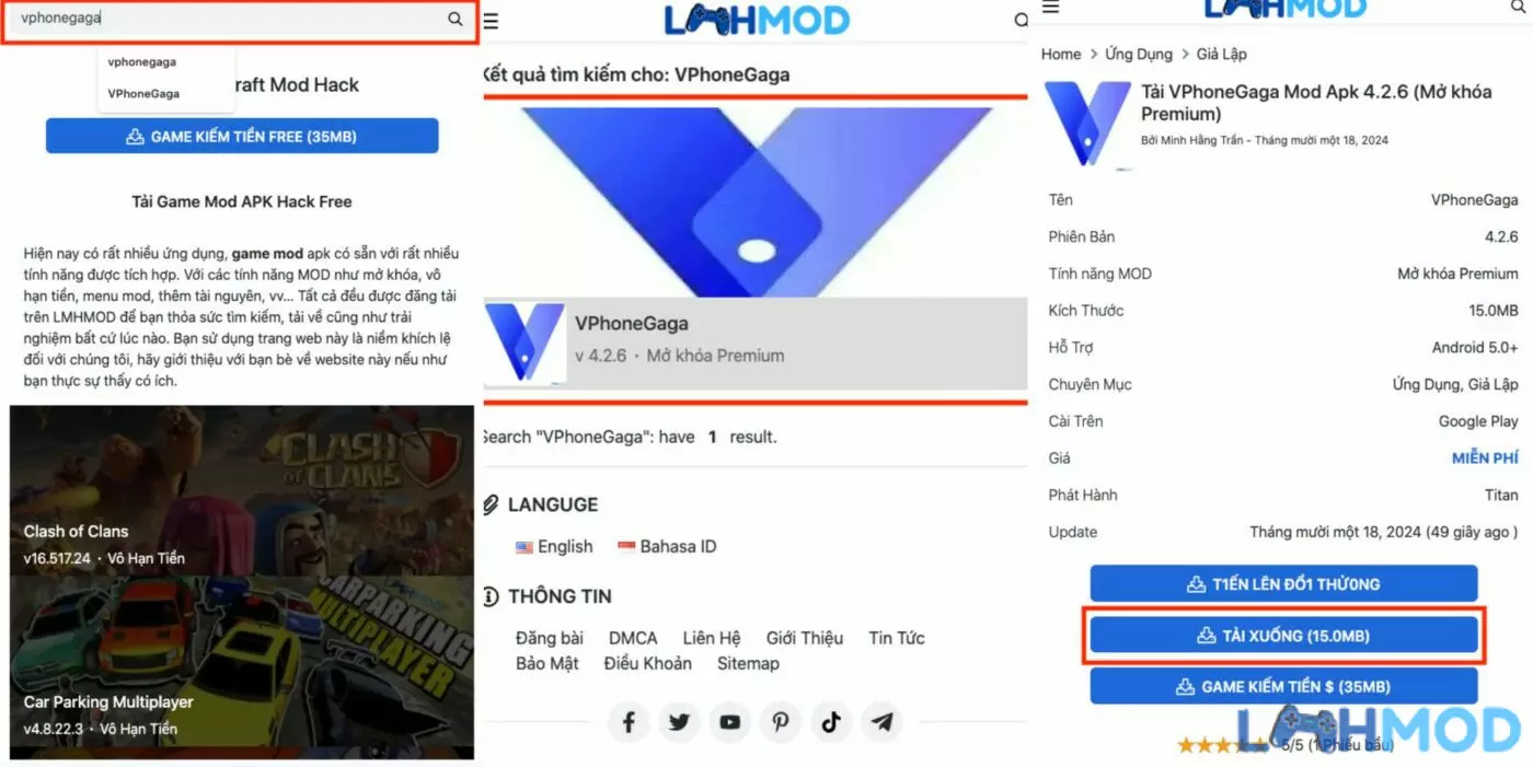 Ảnh 4 của Tải VPhoneGaga Mod Apk 4.12.3 (Mở khóa Premium) Hướng dẫn chi tiết cách tải xuống VPhoneGaga Mod Apk