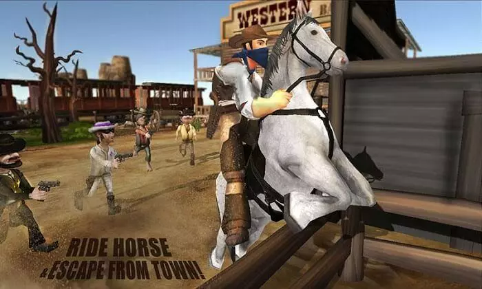Ảnh 3 của Tải game Western Cowboy Skeet Shooting Mod APK 1.0.4 (Mua Sắm Miễn Phí) Cao bồi đối đầu với nhiều loại kẻ địch