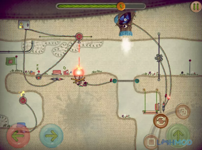 Ảnh 1 của Tải Where’s Samantha? Apk 1.0 cho Android iOs George, cuộn len nhân vật chính, vượt qua chướng ngại vật trong Where's Samantha?