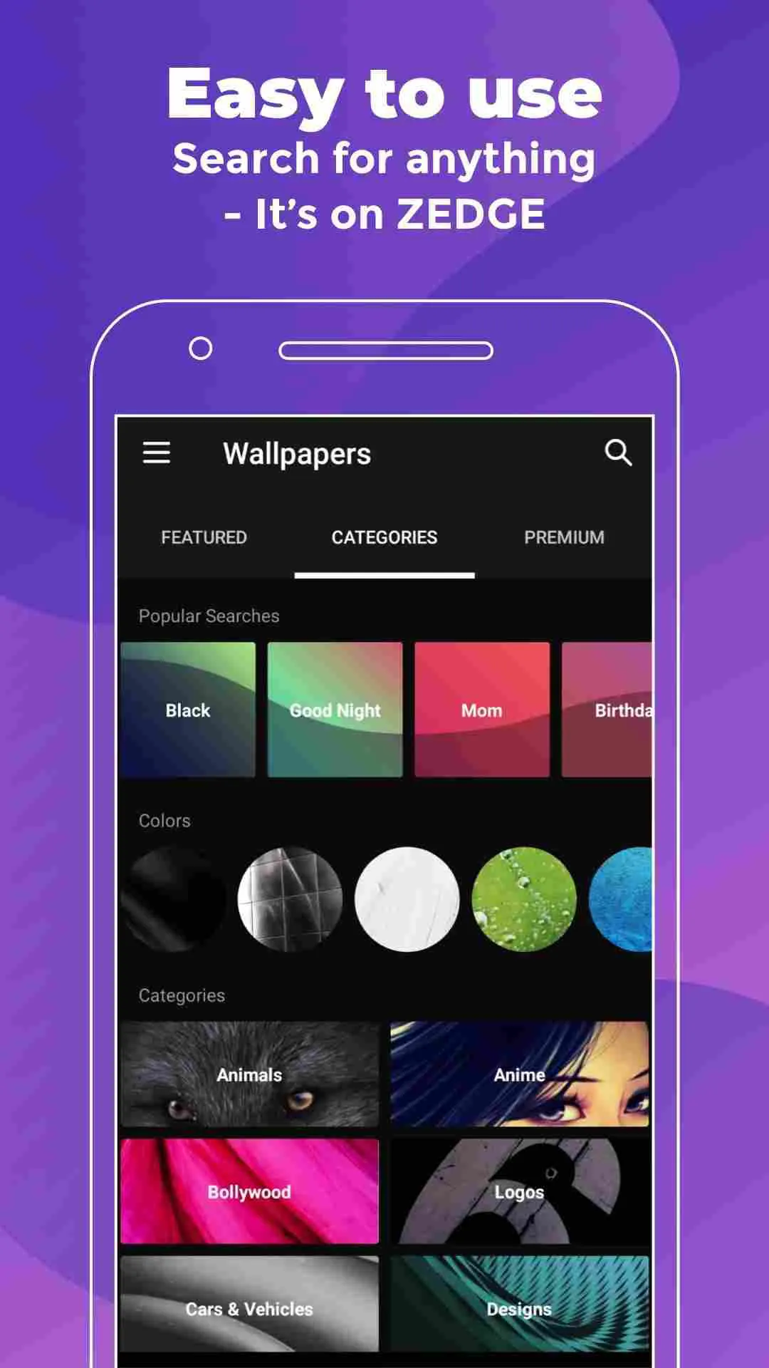 Ảnh 4 của Tải ZEDGE Mod APK 8.5.1 (Mở Khóa Premium) Trải nghiệm ZEDGE Mod trên điện thoại