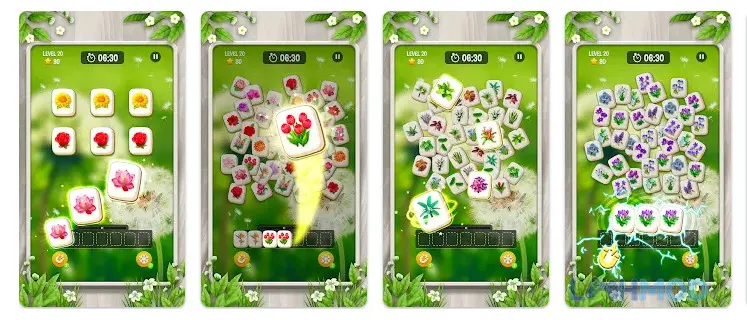 Ảnh 2 của Tải Zen Blossom Flower Tile Match Apk 1.2 cho Android iOs Ghép 3 ô hoa giống nhau trong Zen Blossom