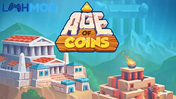 Ảnh 1 của Tải Age of Coins: War Master APK 0.29.12 cho Android iOS Giao diện quay slot và xây dựng vương quốc trong Age of Coins