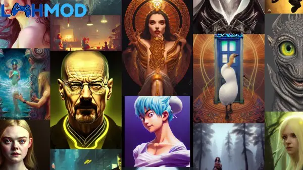 Ảnh 2 của Tải AI Art Generator APK 1.1 cho Android iOS Màn hình chơi game AI Art Generator hiển thị các đường ống màu sắc