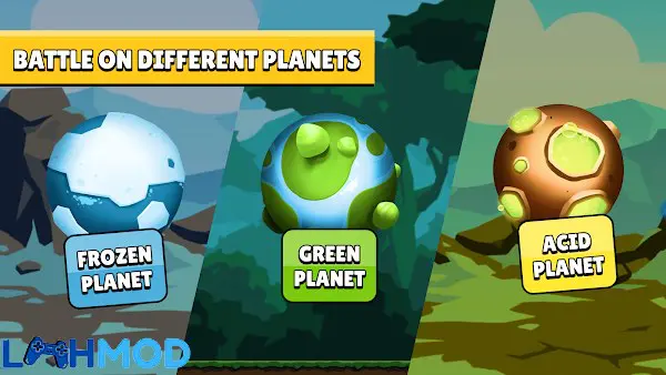 Ảnh 3 của Alien Hunter MOD APK 1.0.03 (Vô hạn tiền) Android iOS Alt text nhân vật đang dùng vũ khí hiện đại chống lại quái vật