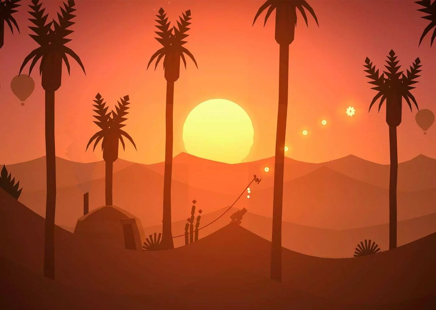 Ảnh 4 của Alto’s Odyssey Mod APK 1.0.16 (Menu, Vô Hạn Coins) Các tùy chọn nhân vật trong bản mod Alto's Odyssey