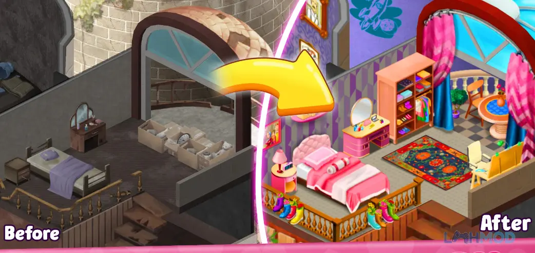 Ảnh 3 của Tải Annas Garden Mod Apk 1.16.0 (Vô Hạn Tiền) cho Android iOs Annas Garden mod apk gameplay