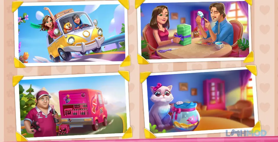 Ảnh 4 của Tải Annas Garden Mod Apk 1.16.0 (Vô Hạn Tiền) cho Android iOs Khu vườn đẹp trong Annas Garden mod apk