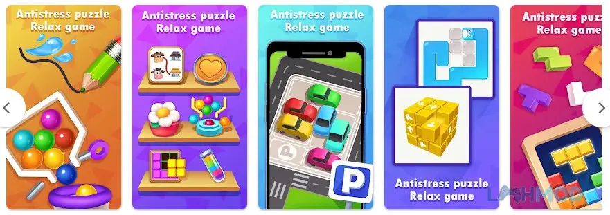 Ảnh 3 của Tải Antistress puzzle Relax game Apk 1.16.12 cho Android iOs Một người đang chơi game Antistress puzzle Relax game trên điện thoại