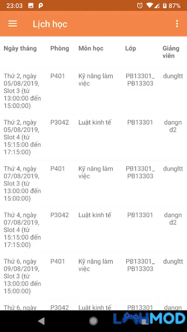 Ảnh 2 của Tải ứng dụng AP Poly APK 1.3.3 cho Android, IOS Giao diện tổng quan ứng dụng AP Poly trên điện thoại
