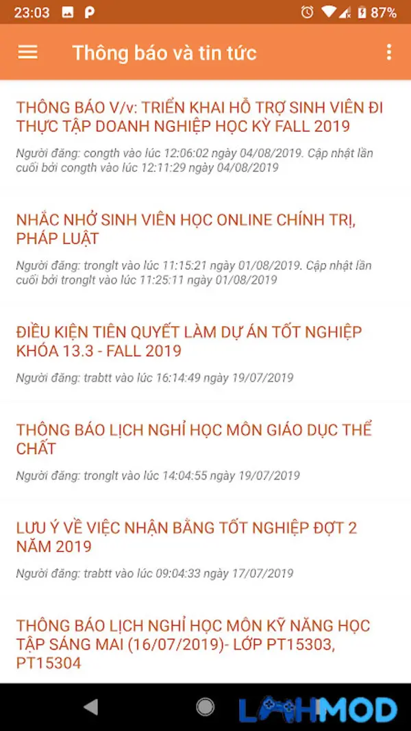 Ảnh 4 của Tải ứng dụng AP Poly APK 1.3.3 cho Android, IOS Giao diện câu hỏi thường gặp trong ứng dụng AP Poly