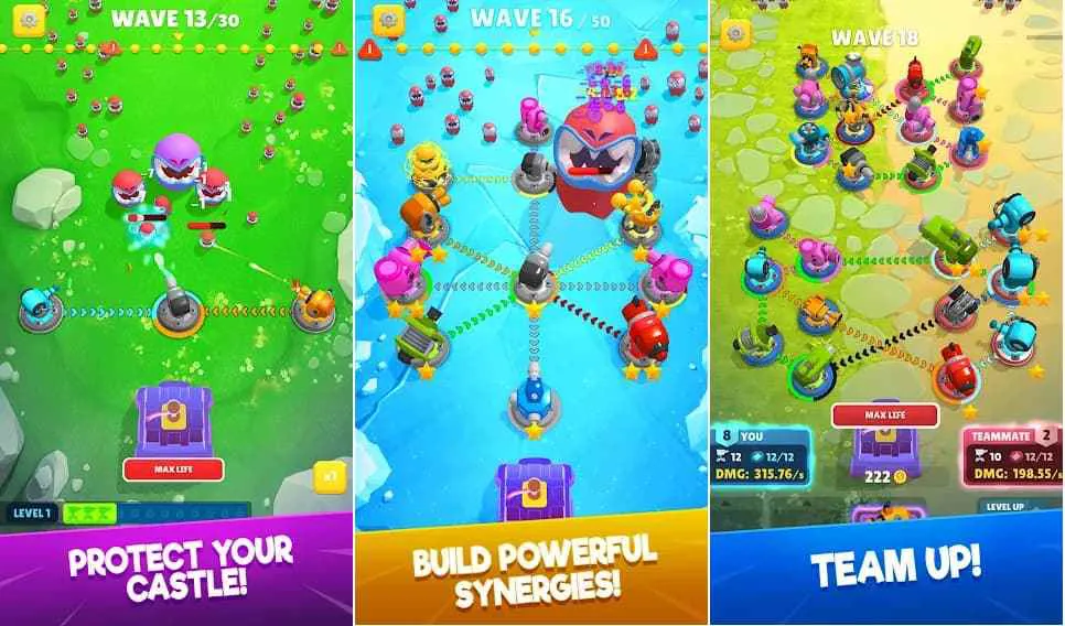 Ảnh 2 của Tải game Auto Defense Mod APK 1.3.2.3 (Mua sắm miễn phí, Mở khóa) Auto Defense Mod