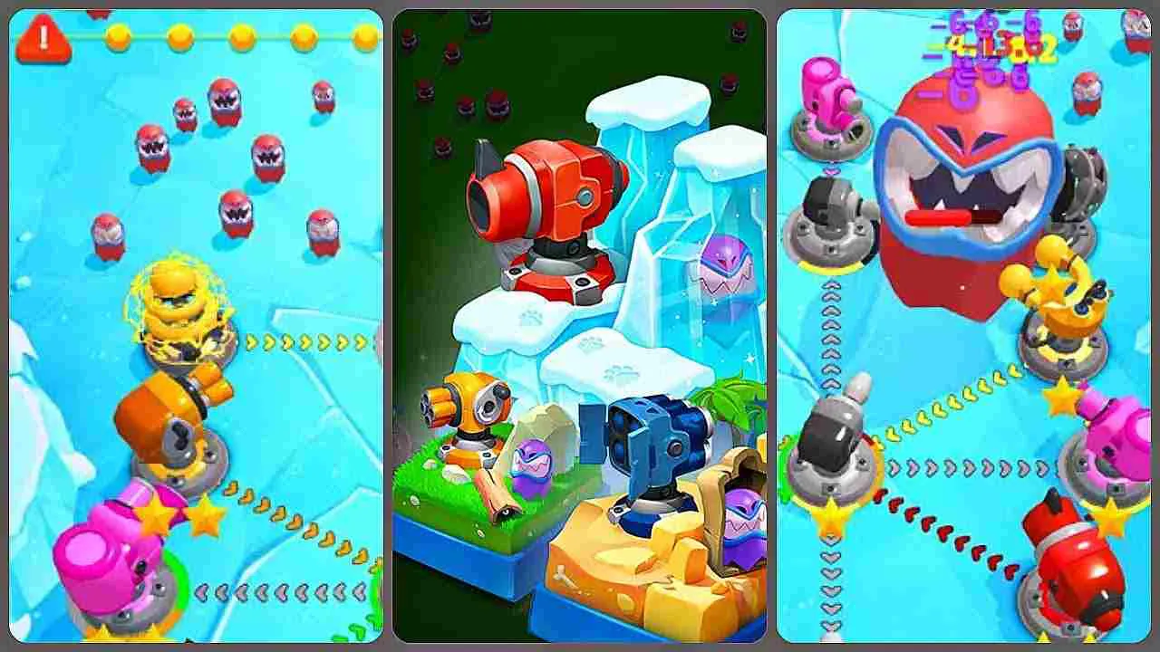 Ảnh 3 của Tải game Auto Defense Mod APK 1.3.2.3 (Mua sắm miễn phí, Mở khóa) Tải Auto Defense Mod