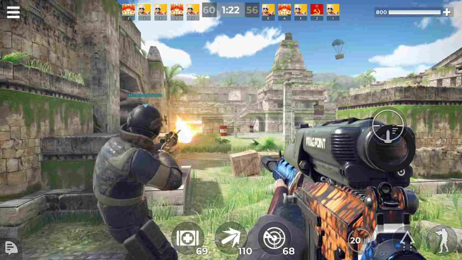 Ảnh 5 của Tải game AWP Mode Mod APK 1.8.0 (Menu/Vô hạn đạn, Wall Hack) Tải AWP Mode Mod APK
