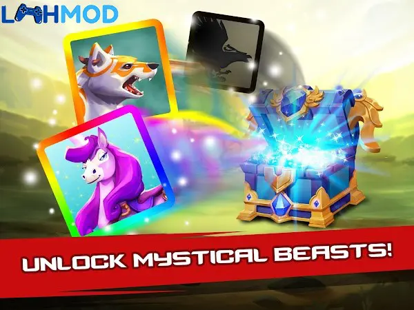 Ảnh 2 của Tải Beast Brawlers APK 0.2.0 cho Android iOS Người chơi cưỡi quái thú chiến đấu trong Beast Brawlers
