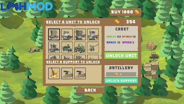 Ảnh 2 của Tải Border Wars: Military Games APK 2.9 Android iOS Quân đội Border Wars: Military Games trong đội hình chiến đấu