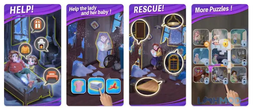 Ảnh 2 của Tải Candy Manor Mod Apk 63 (Vô hạn tiền) cho Android iOs Giao diện chơi game Candy Manor với các viên kẹo và mục tiêu