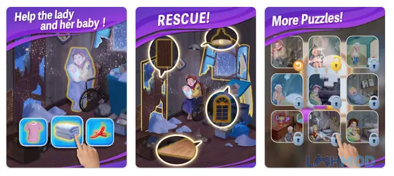 Ảnh 3 của Tải Candy Manor Mod Apk 63 (Vô hạn tiền) cho Android iOs Giao diện thiết kế nhà trong Candy Manor với nhiều lựa chọn nội thất