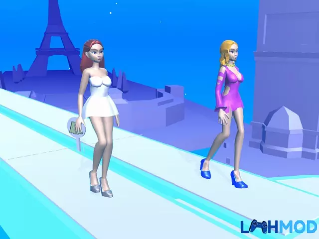 Ảnh 2 của Tải Catwalk Beauty Mod Apk {{version} (Mở khóa tất cả) cho Android, IOS Giao diện chọn trang phục trong Catwalk Beauty, thách thức sự tinh tế của người chơi