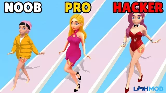 Ảnh 4 của Tải Catwalk Beauty Mod Apk {{version} (Mở khóa tất cả) cho Android, IOS Thoải mái lựa chọn nhân vật yêu thích với nhiều phong cách khác nhau