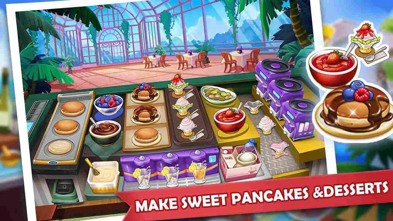 Ảnh 4 của Tải game Cooking Madness Mod APK v2.9.6 (Vô Hạn Tiền, Kim Cương) Màn hình chọn nhà hàng hoặc địa điểm nấu ăn mới trên bản đồ thế giới của Cooking Madness Mod
