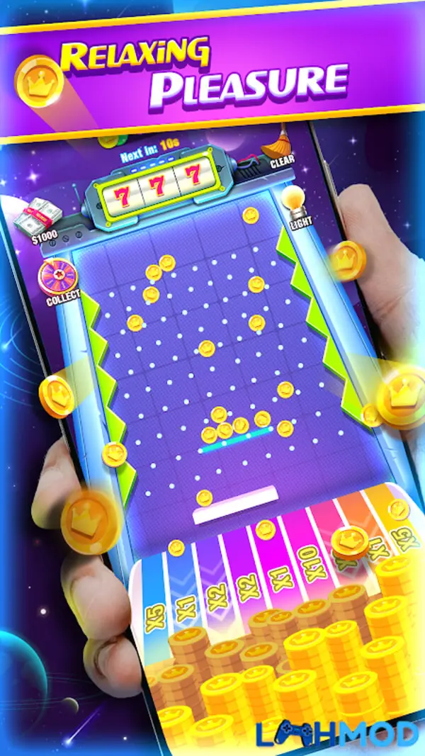 Ảnh 2 của Tải game Crazy Drop Apk 1.2.1 cho Android, IOS Giao diện điều khiển đơn giản của game Crazy Drop