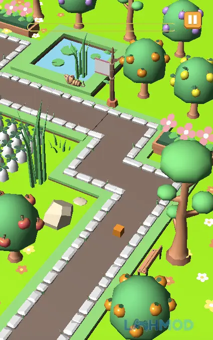 Ảnh 4 của Tải Dancing Cube Apk v2.6.3 cho Android iOs Khối lập phương nhảy qua các nền tảng động trong Dancing Cube