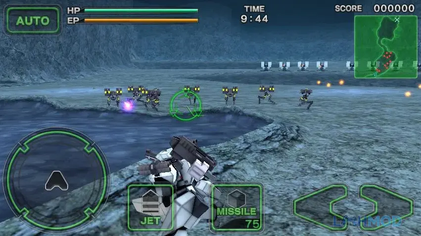 Ảnh 3 của Tải Destroy Gunners SP ICEBURN Mod Apk 2.03 (Vô Hạn Tiền) cho Android iOs Cỗ máy chiến đấu với các chi tiết được tùy chỉnh