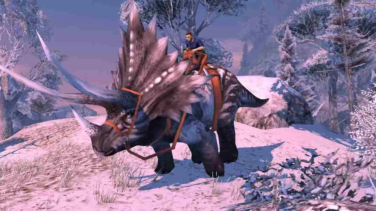 Ảnh 3 của Dino Tamers Mod APK V2.30 (Chế Tạo, Money, Gems, Craft) Khám phá thế giới khủng long rộng lớn trong Dino Tamers Mod