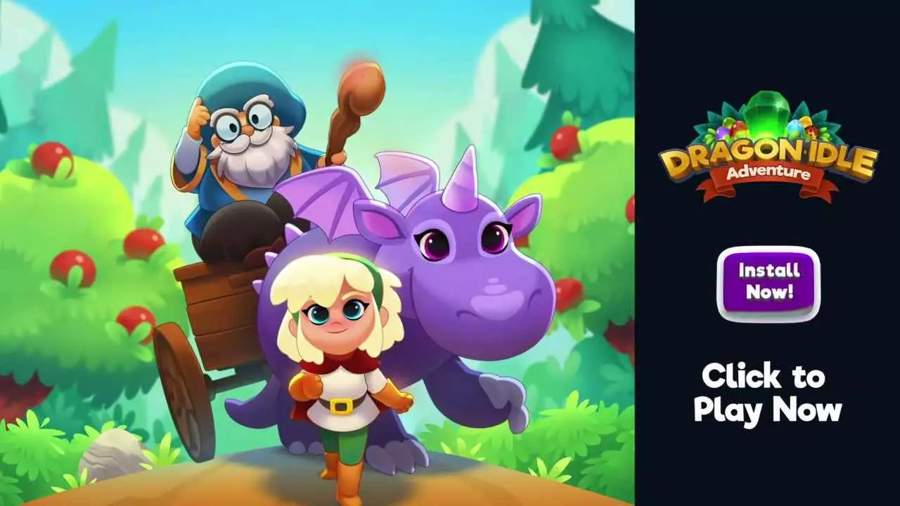 Ảnh 3 của Dragon Idle Adventure Mod APK 1.106 (Menu, Nâng cấp miễn phí) Tải game Dragon Idle Adventure mod APK