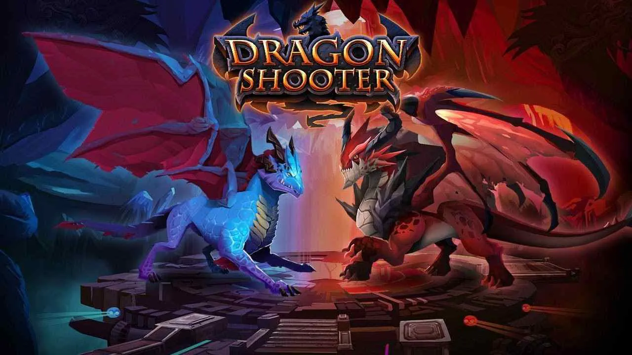 Ảnh 2 của Tải game Dragon shooter Mod APK V1.1.14 (Vô hạn tiền/Sát thương cao, tốc độ bắn) Màn hình chơi game Dragon Shooter với rồng và quái vật