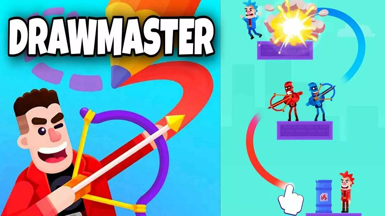 Ảnh 2 của Tải game Drawmaster Mod APK 1.12 (Menu, Vô Hạn Tiền) Drawmaster-mod