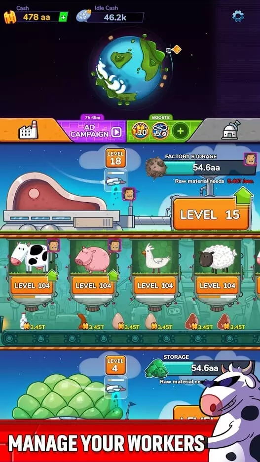 Ảnh 3 của Tải game Endless Colonies Mod APK 3.27.01 (Vô hạn Galaxy Gems) endless-colonies-mod-android