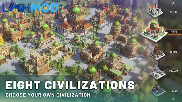 Ảnh 2 của Tải trò chơi Era of Conquest APK 1.21.36 cho Android iOS Giao diện game Era of Conquest