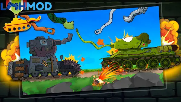 Ảnh 2 của Tải Gerand – Bent Barrels MOD APK 1.1 b132 (Vô hạn tiền) Android iOS Gerand-Bent-Barrels-1