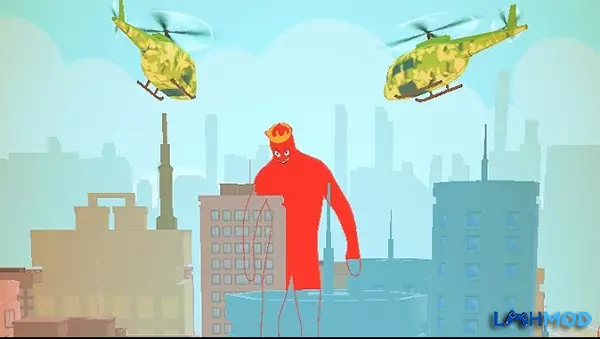 Ảnh 3 của Tải Giant Wanted MOD APK 1.1.28 (Vô hạn tiền) Android iOS Màn hình tải game hoặc giao diện cửa hàng vũ khí trong Giant Wanted