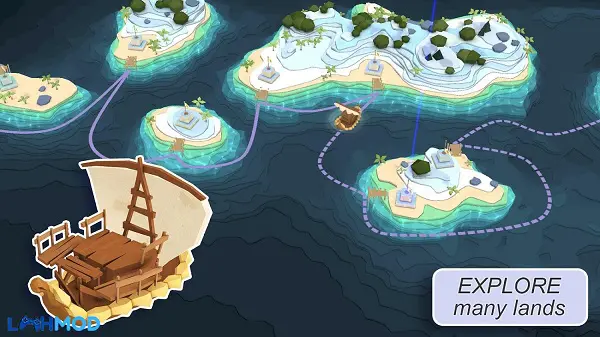 Ảnh 3 của Tải Godus Mod Apk 0.0.28241 (Vô hạn tiền) cho Android, IOS Những người dân nhỏ bé xây dựng nền văn minh dưới sự hướng dẫn của bạn
