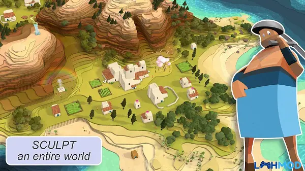 Ảnh 6 của Tải Godus Mod Apk 0.0.28241 (Vô hạn tiền) cho Android, IOS Giao diện game hỗ trợ đa ngôn ngữ