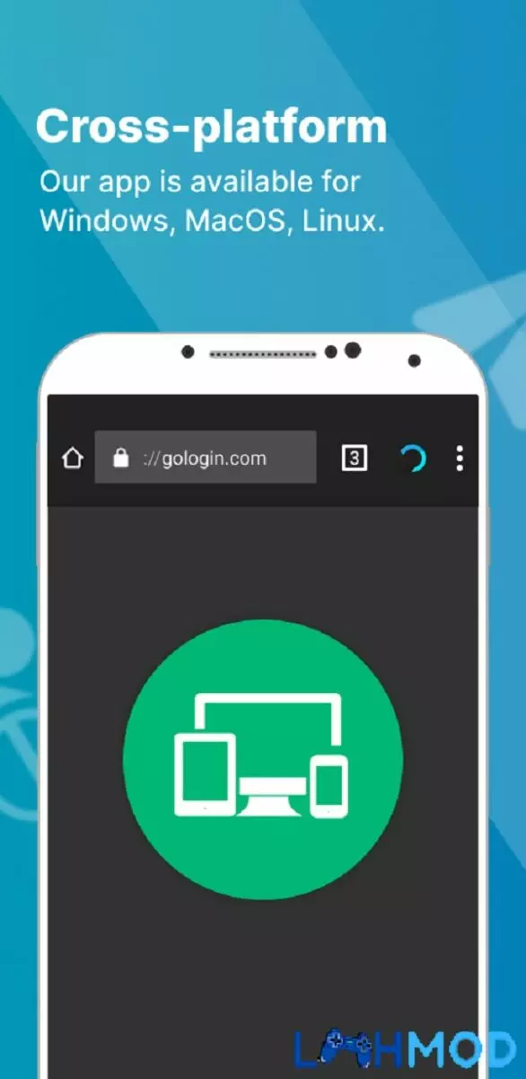 Ảnh 3 của Tải ứng dụng GoLogin Apk 1.31 cho Android, IOS Màn hình cài đặt vân tay số trong ứng dụng GoLogin