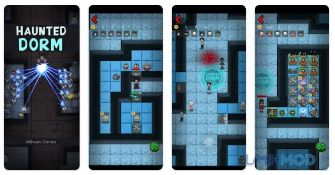 Ảnh 3 của Tải Hack Haunted Dorm Mod Apk (Vô Hạn Tiền) v1.8.3 Cơ chế chiến thuật trong Haunted Dorm