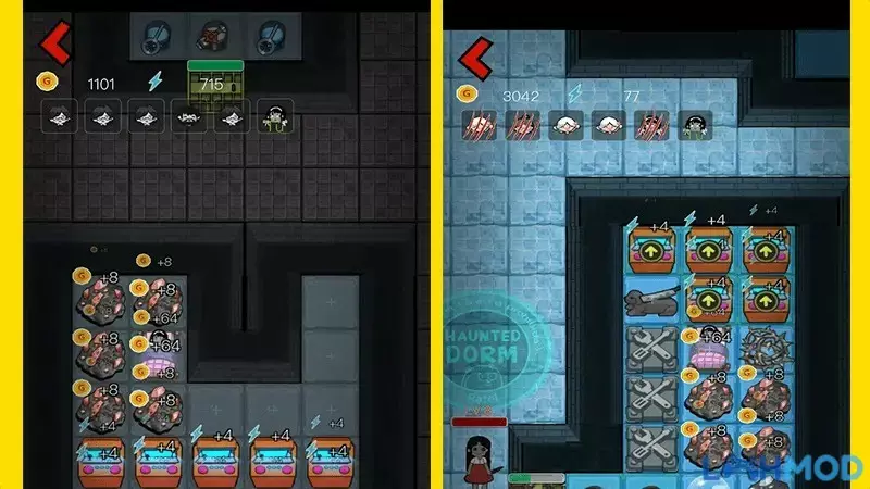 Ảnh 5 của Tải Hack Haunted Dorm Mod Apk (Vô Hạn Tiền) v1.8.3 Mở khóa tất cả cấp độ trong Haunted Dorm Mod