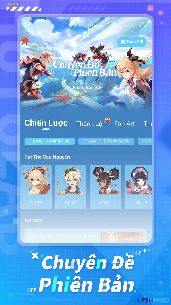 Ảnh 2 của Tải ứng dụng HoYoLAB Apk 2.18.1 cho Android, IOS HoYoLAB giao diện sự kiện